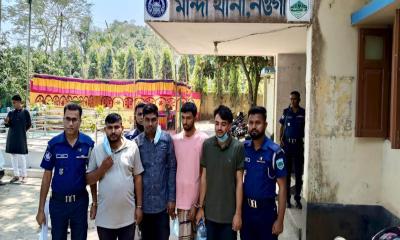 মান্দায় গণধর্ষণের মামলায় আটক ৪