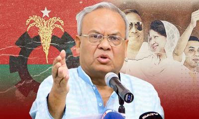 আগে পয়লা বৈশাখে মুখোশের আড়ালে আমাদের নেত্রীর বিরুদ্ধে অপপ্রচার করা হয়েছে
