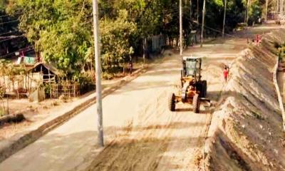 সরিষাবাড়ীতে সড়ক নির্মাণে জটিলতা