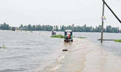 আবারও বাড়ছে নদ-নদীর পানি, সুনামগঞ্জে দীর্ঘমেয়াদি বন্যার শঙ্কা