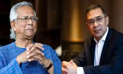 শুক্রবার লন্ডনে প্রধান উপদেষ্টার সঙ্গে তারেক রহমানের বৈঠক