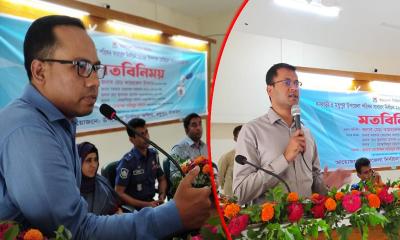 মধুপুরে ভোটগ্রহণ কর্মকর্তাদের সঙ্গে মতবিনিময়