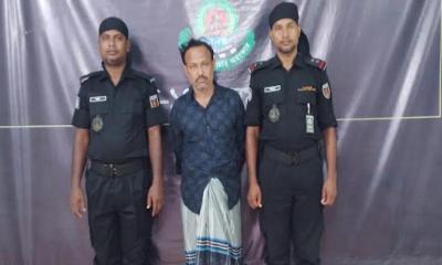 নরসিংদী জেলা কারাগার থেকে পলাতক কয়েদি ভৈরবে গ্রেপ্তার