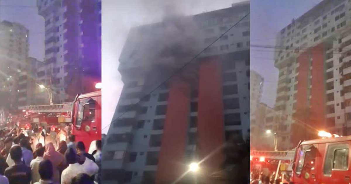 পল্টনে ভবনে লাগা আগুন নিয়ন্ত্রণে