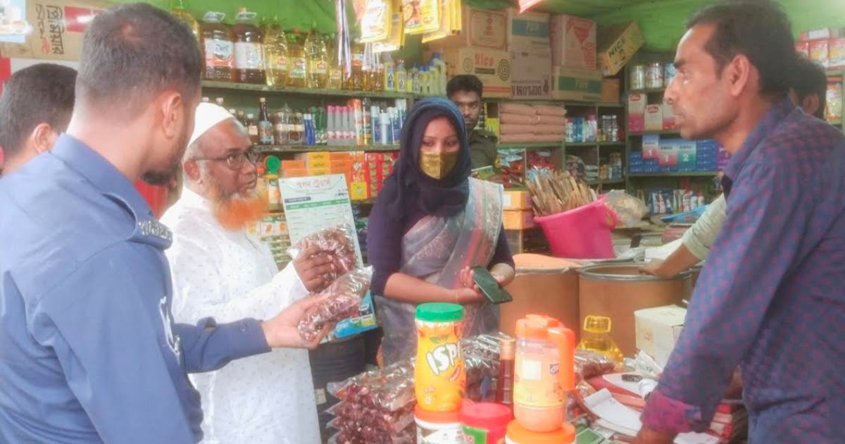 বাকেরগঞ্জে মাহে রমজান উপলক্ষ্যে বাজার মনিটরিং