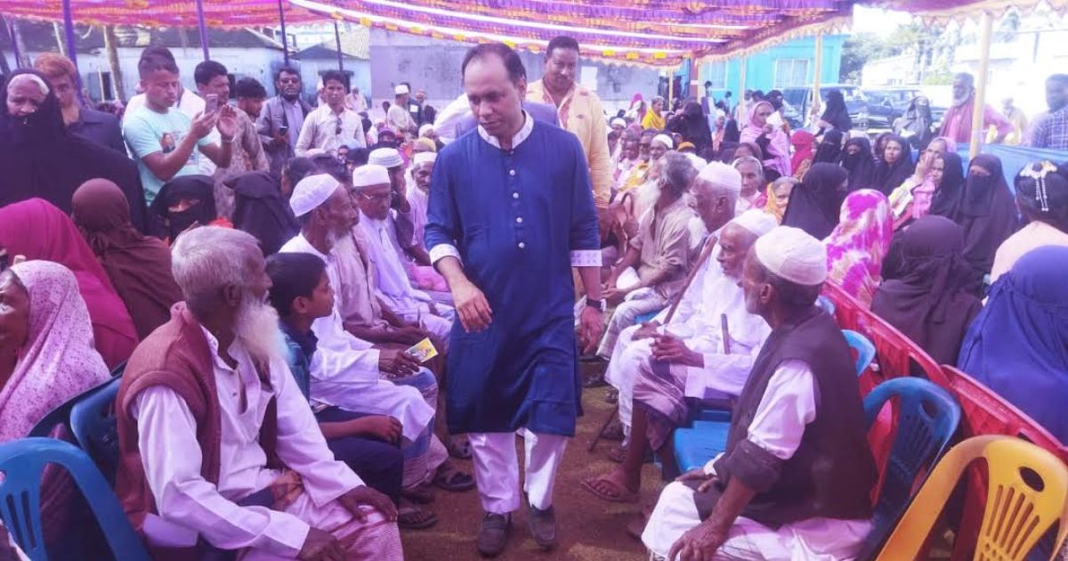 কলমাকান্দায় দিনব্যাপী ফ্রি চক্ষু চিকিৎসা ক্যাম্প