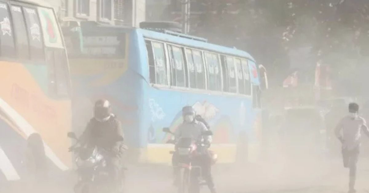 বিশ্বের দূষিত শহরের তালিকায় ঢাকা আজ তৃতীয়