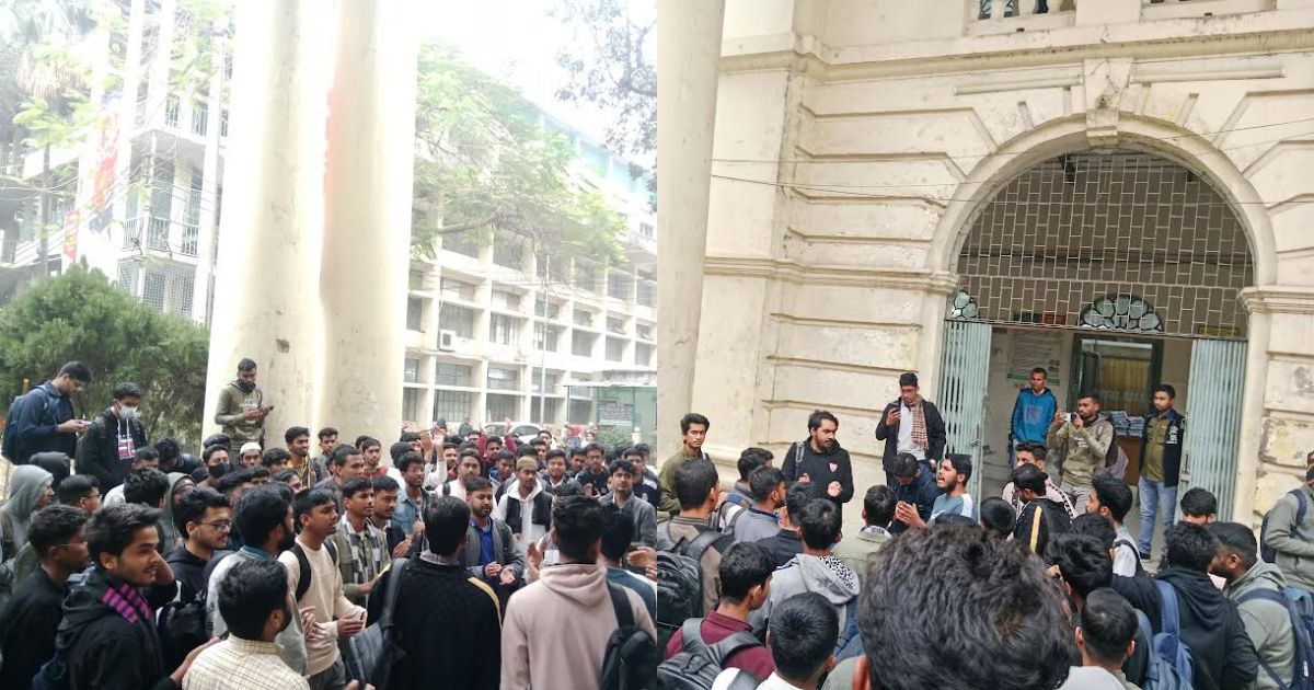 জবি শিক্ষার্থীকে ছাত্রদলের মারধরের অভিযোগ, বিচারের দাবিতে বিক্ষোভ