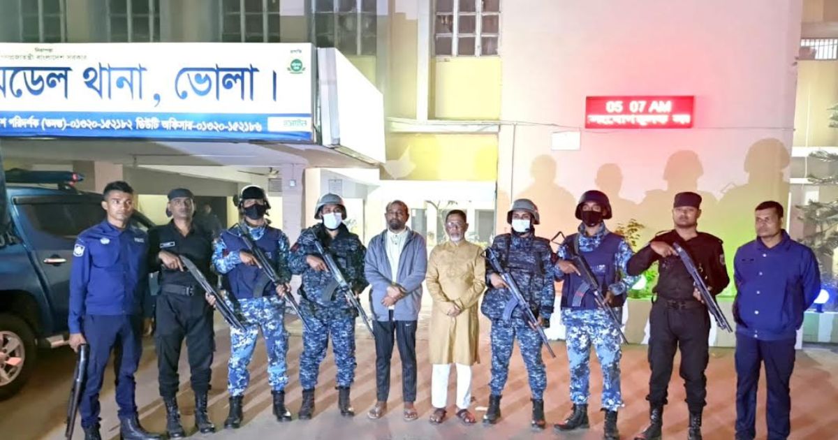 ভোলায় আওয়ামী লীগের ২ নেতা আটক
