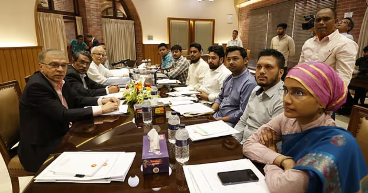 জাতীয় ঐকমত্য কমিশনের সঙ্গে বৈঠকে এনসিপি