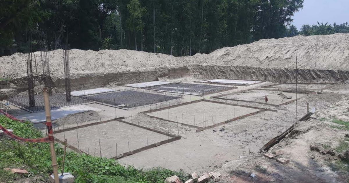 ৮ মাস পর অভয়নগরে মডেল মসজিদ নির্মাণের কাজ শুরু