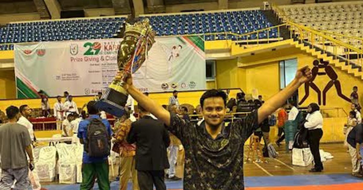 জাতীয় কারাতে প্রতিযোগিতায় জবির ২ শিক্ষার্থীর স্বর্ণ জয়