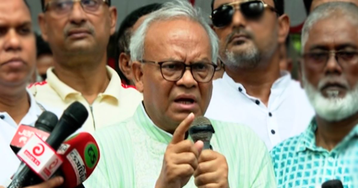 রাজনৈতিক কারণে সাম্যকে হত্যা, বললেন রিজভী