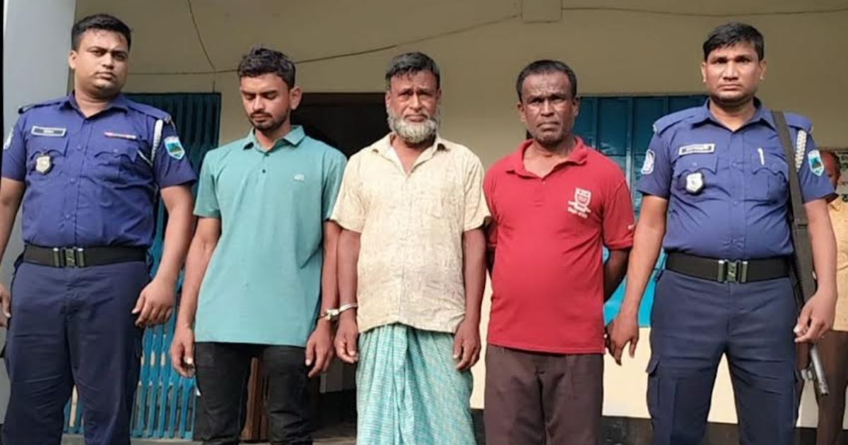 বাগাতিপাাড়ায় চাঁদা না পেয়ে প্রধান শিক্ষকের ওপর হামলা, আটক-৩