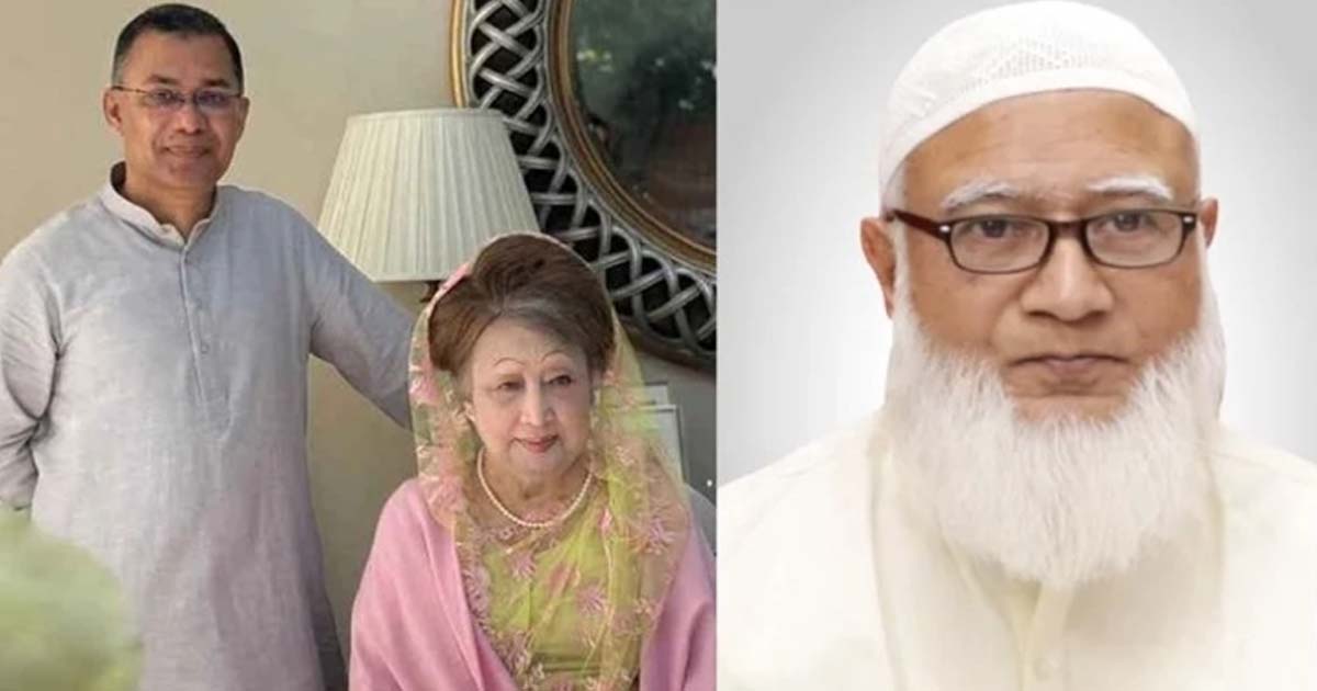 লন্ডনে খালেদা জিয়ার সঙ্গে জামায়াত আমিরের সাক্ষাৎ