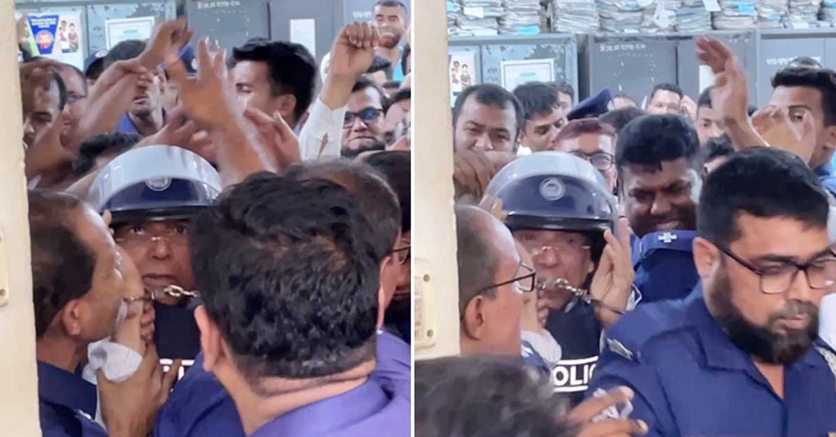 আদালতে আনিসুল হককে চড়-থাপ্পড়