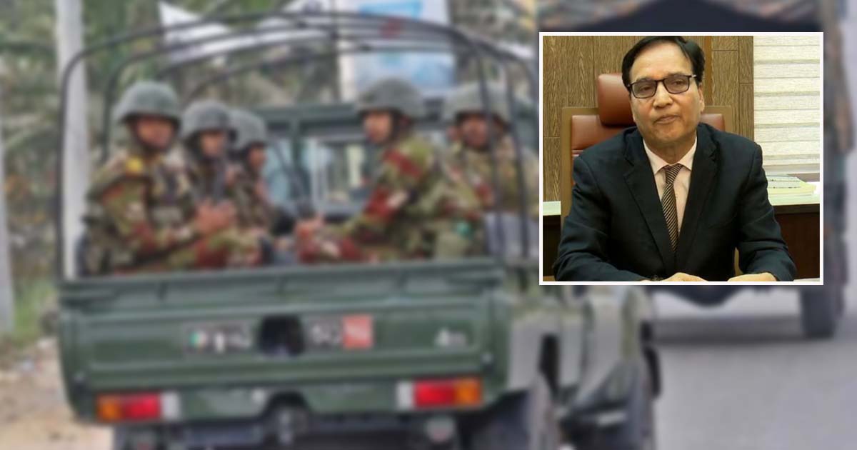 যে কারণে সেনাবাহিনীকে ম্যাজিস্ট্রেসি ক্ষমতা,  জানালেন জনপ্রশাসন সচিব