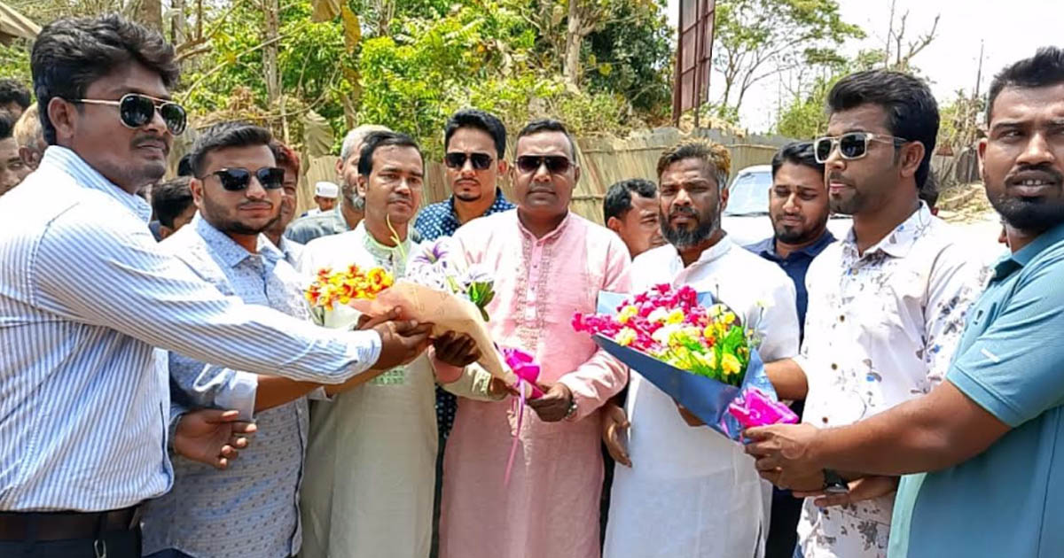 বাঘাইছড়িতে স্বেচ্ছাসেবক দলের সংবর্ধনা অনুষ্ঠান