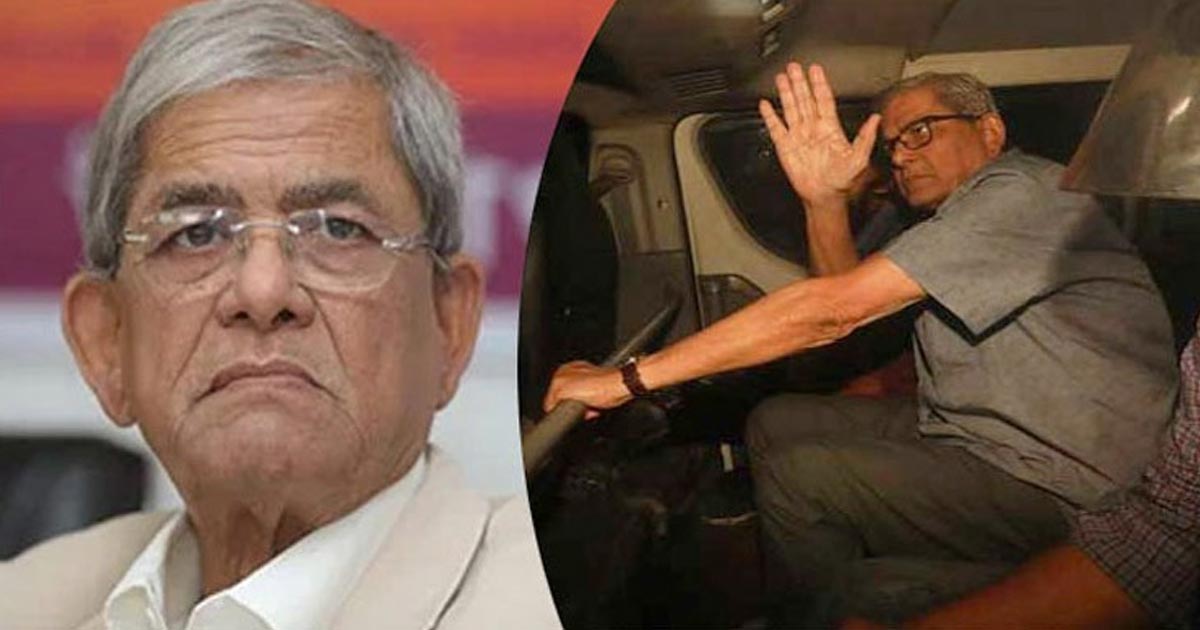 ৯ মামলায় গ্রেপ্তার দেখাতে আবেদন মির্জা ফখরুলের