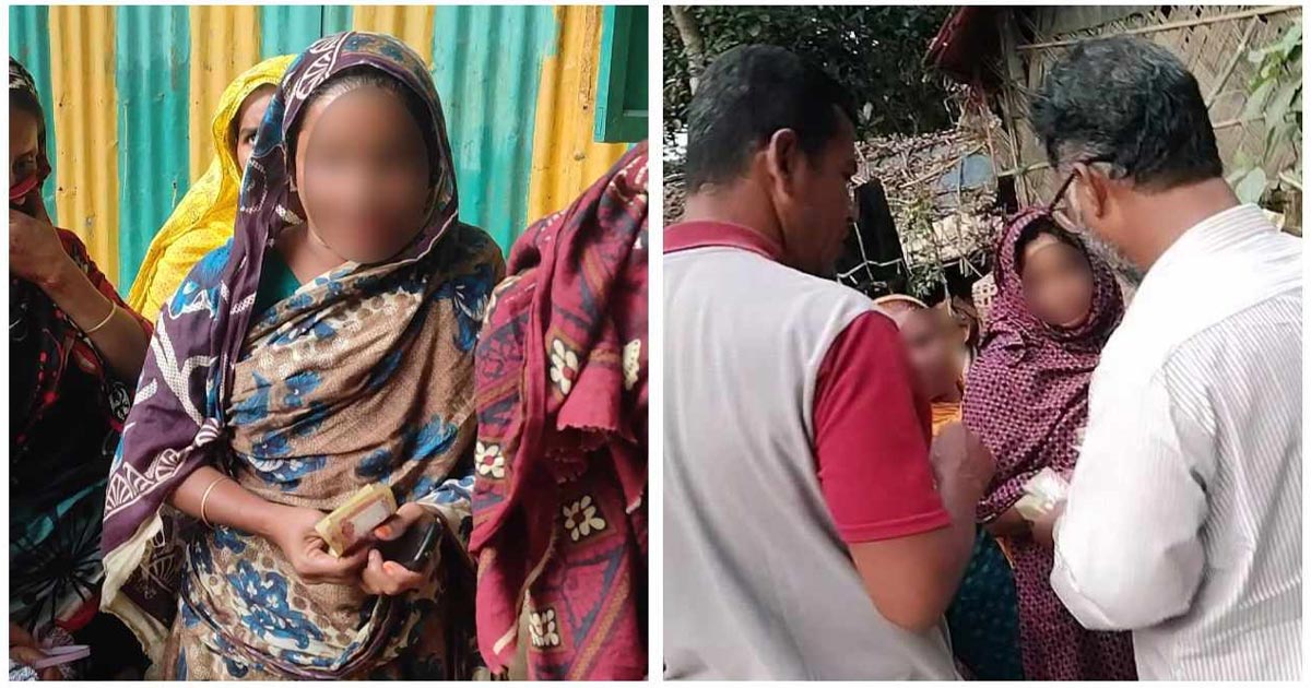 জাপা প্রার্থীর বিরুদ্ধে প্রকাশ্যে টাকা বিতরণের অভিযোগ