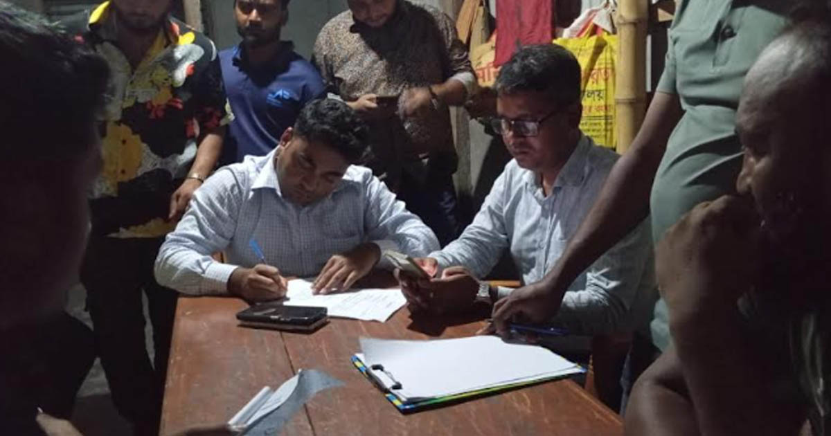 বোয়ালমারীতে অসুস্থ গরুর মাংস বিক্রি, গ্রাম্য আদালতে জরিমানা