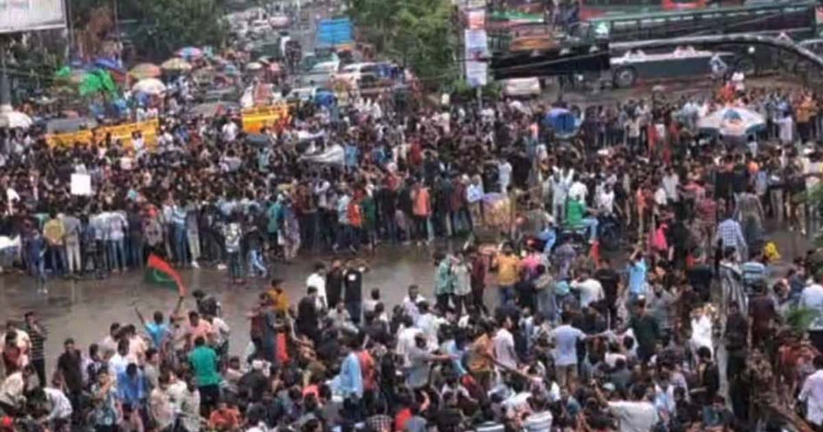 সাম্য হত্যার বিচার দাবিতে ছাত্রদলের শাহবাগ অবরোধ, তীব্র যানজট