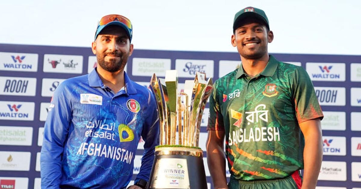 প্রথম ওয়ানডেতে টস জিতে ব্যাটিংয়ে আফগানিস্তান