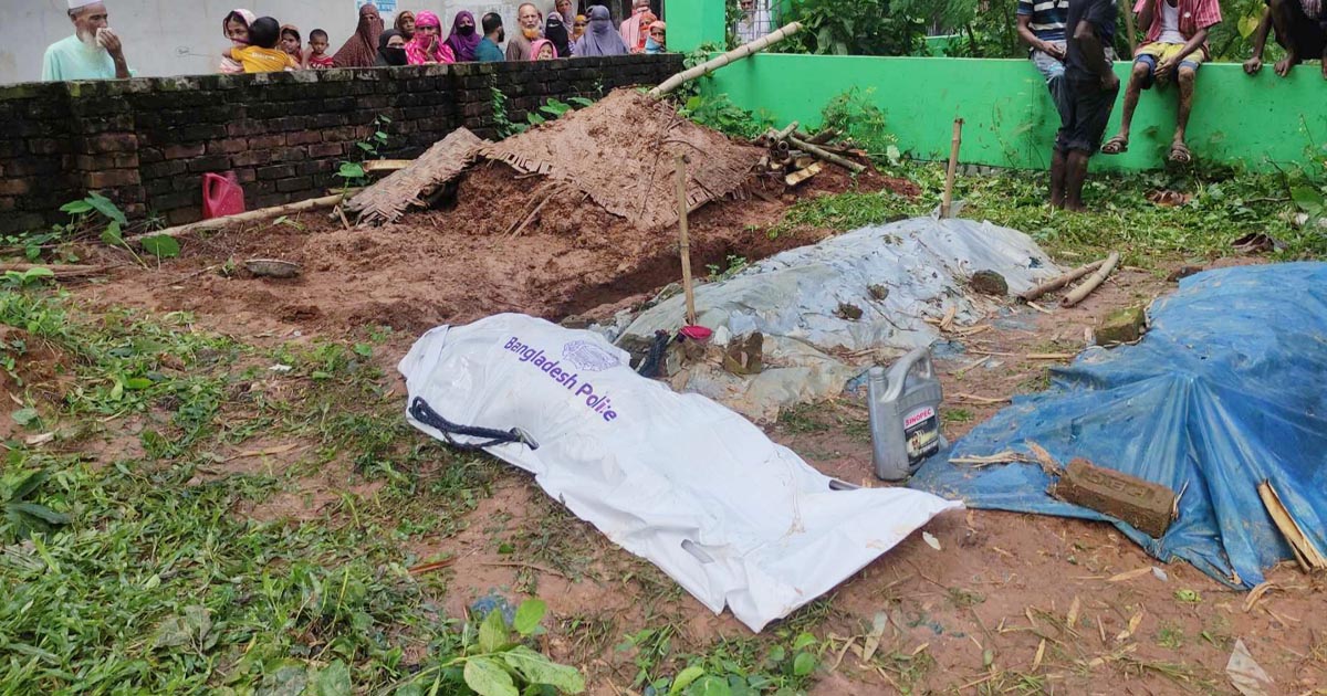 দাফনের ২২ দিন পর কবর থেকে ব্যবসায়ীর মরদেহ উত্তোলন