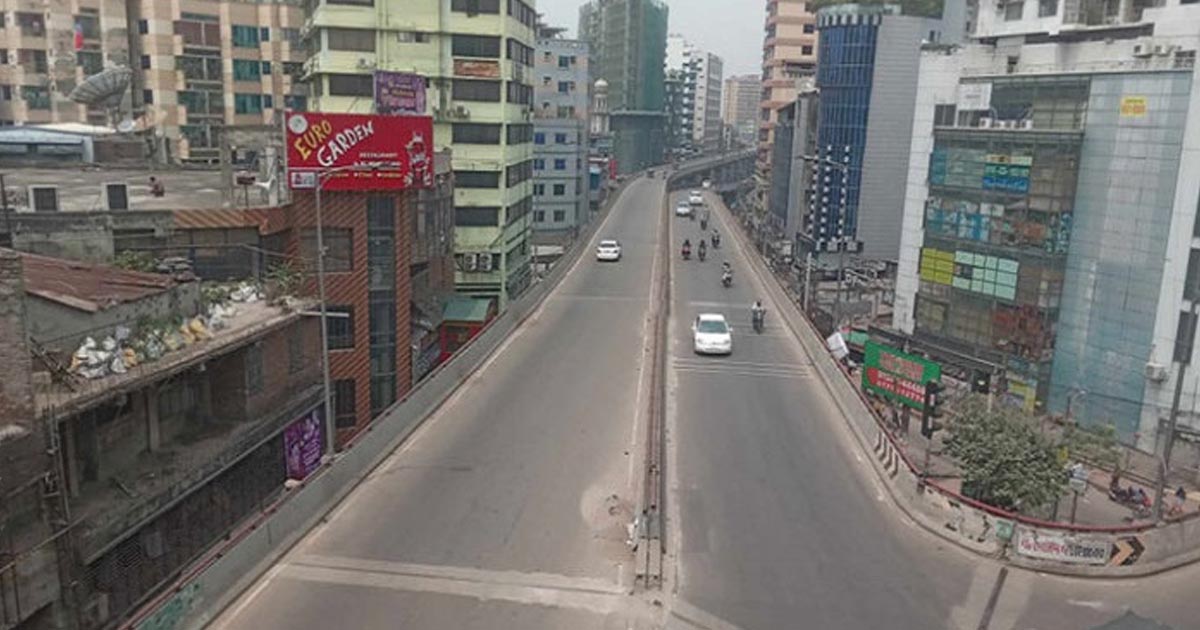 ঈদের দ্বিতীয় দিনেও ফাঁকা রাজধানী