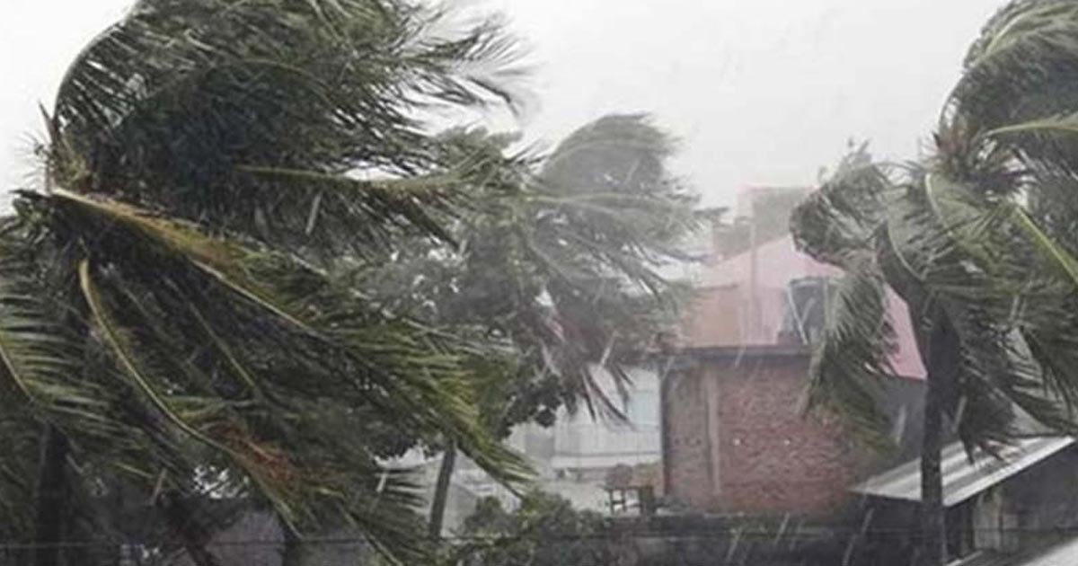 ৬০ কিমি বেগে ঝড়ের আভাস