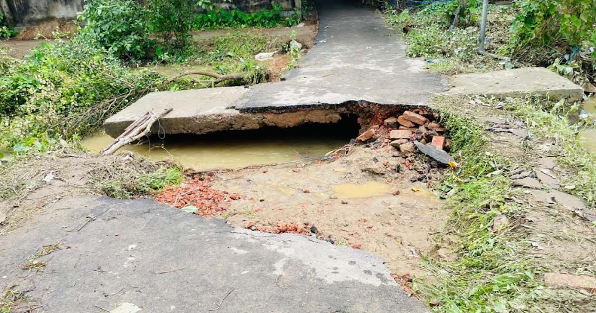 ফেনীর ফুলগাজী-পরশুরামে কমছে বন্যার পানি