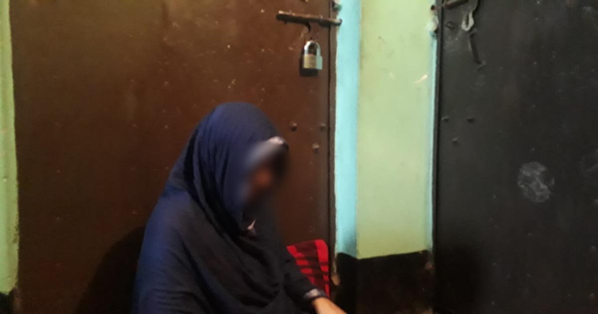 গফরগাঁওয়ে স্ত্রীর মর্যাদা দাবিতে স্বামীর বাড়িতে অন্তঃসত্ত্বা