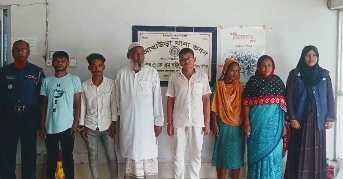 আখাউড়ায় পুলিশের অভিযানে গ্রেফতার ১০