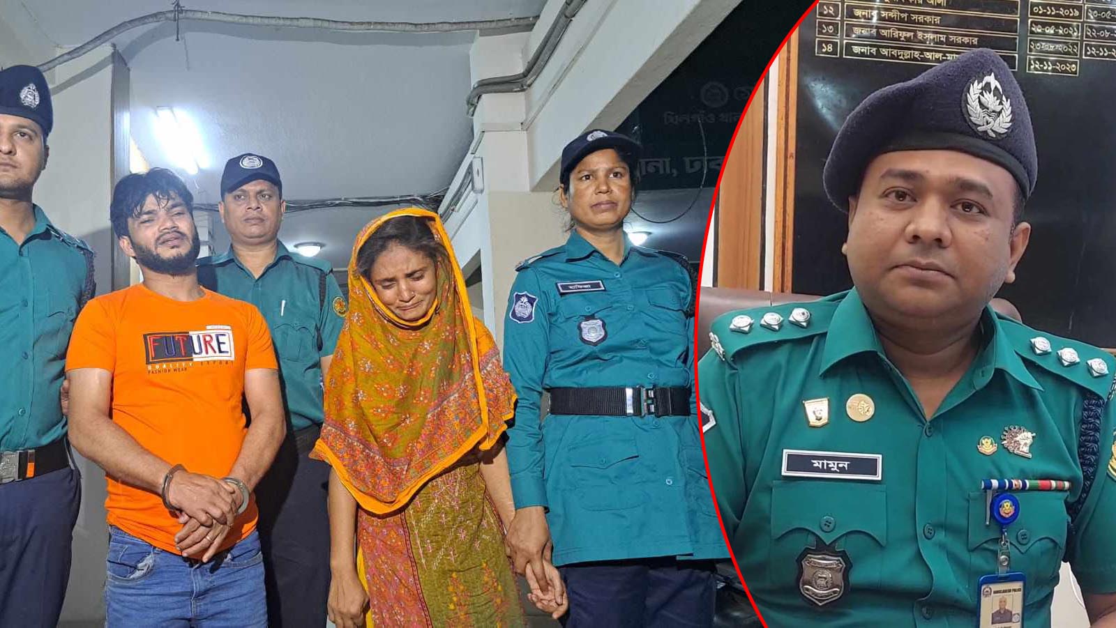 খিলগাঁওয়ে মাদক কারবারি স্বামী-স্ত্রী আটক