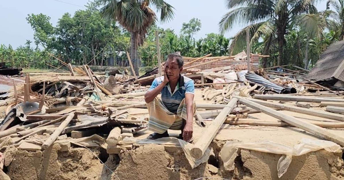 খোলা আকাশের নিচে মানবেতর জীবন, পুনর্বাসনের দাবি