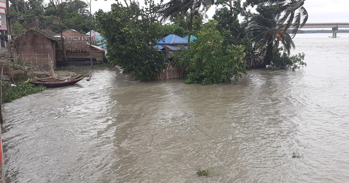 ইন্দুরকানীতে রেমালের প্রভাবে পানি বৃদ্ধি, অধিকাংশ গ্রাম প্লাবিত