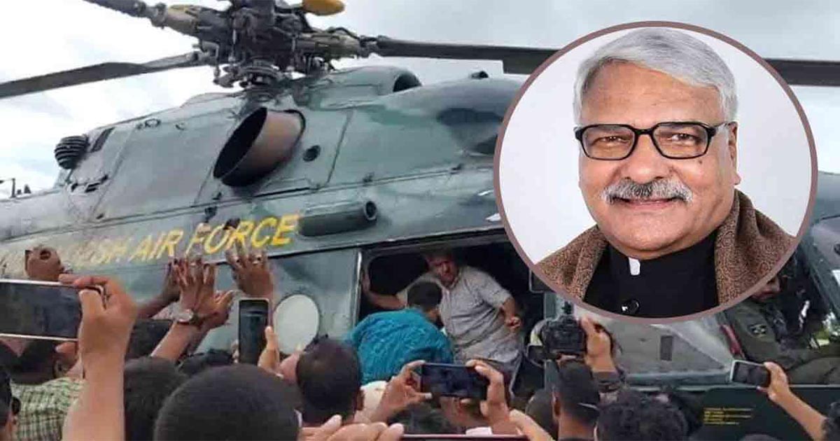 হঠাৎ অসুস্থ ডেপুটি স্পিকারকে হেলিকপ্টারে আনা হলো ঢাকায়