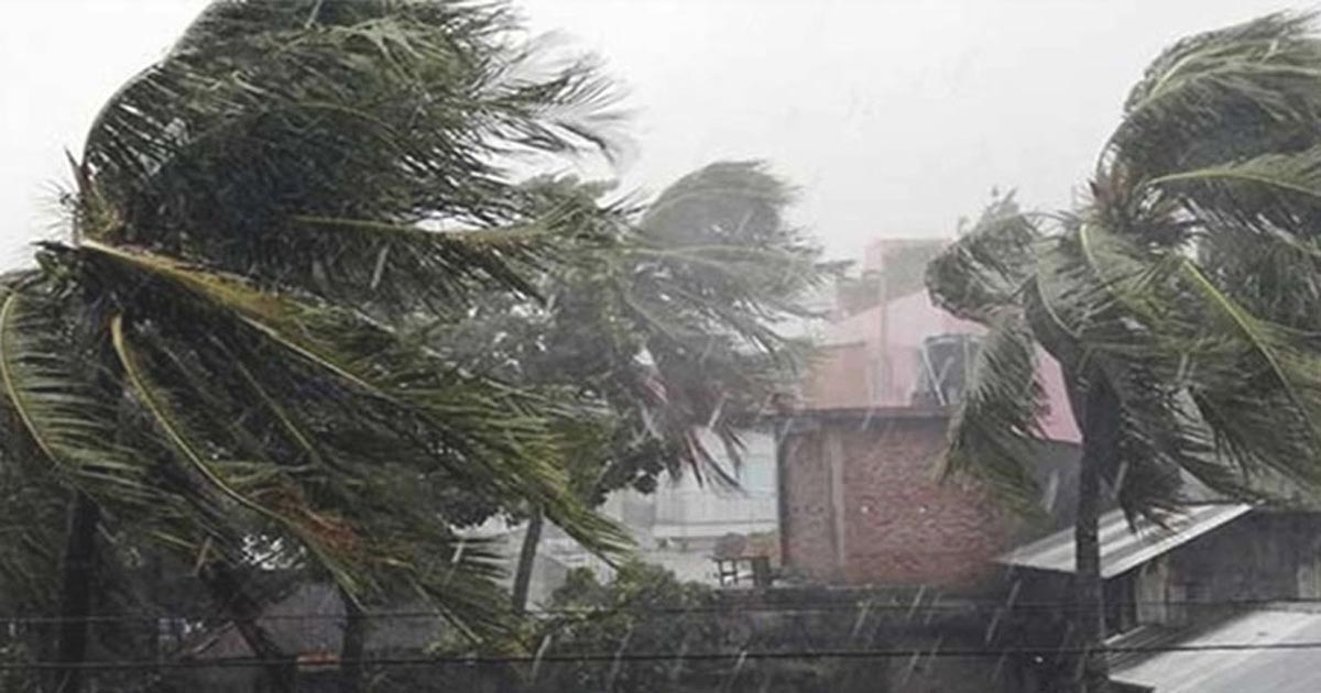৬০ কিমি বেগে ঝড়ের আভাস