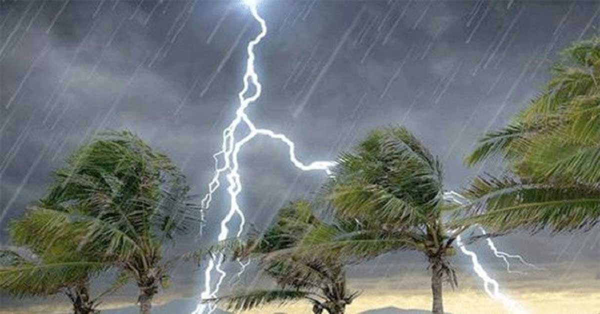 রাতেই যেসব অঞ্চলে ঝড়-বজ্রসহ বৃষ্টির সম্ভাবনা