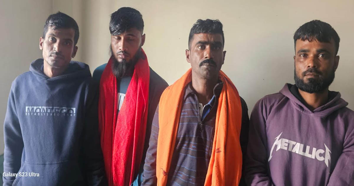 কাশিমপুরে ডাকাতির প্রস্তুতিকালে আটক ৫