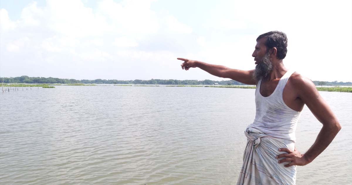 নান্দাইলে বন্যায় ১৩৮ কোটি টাকার ক্ষয়ক্ষতি
