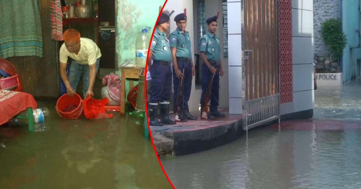 প্রতিদিন ৮ ঘণ্টা পানিবন্দি কেসিসির দুই ওয়ার্ডের বাসিন্দারা