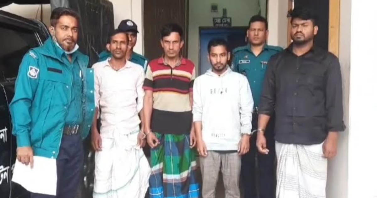 কোনাবাড়ীতে মাদকবিরোধী অভিযানে গ্রেপ্তার ৪