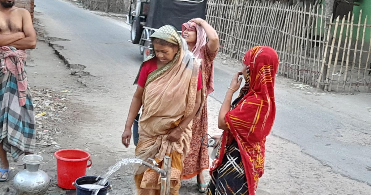 কুষ্টিয়ায় খাবার পানির তীব্র সংকট