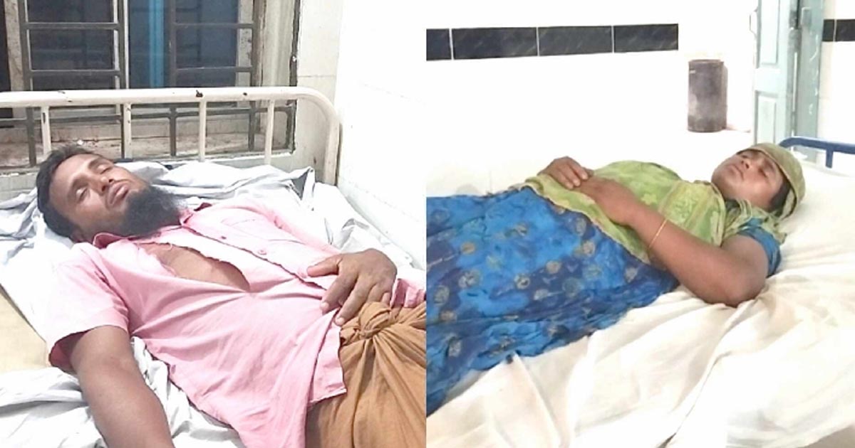 হাতীবান্ধায় জমি সংক্রান্ত বিরোধে স্বামী-স্ত্রীকে মারধর