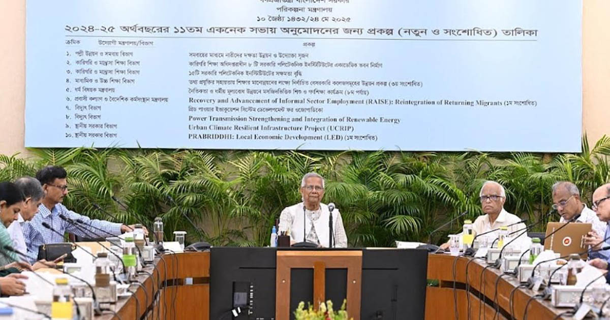 এলজিইডির আরবান ক্লাইমেট রেজিলিয়েন্ট ইনফ্রাস্ট্রাকচার প্রকল্প একনেকে অনুমোদিত