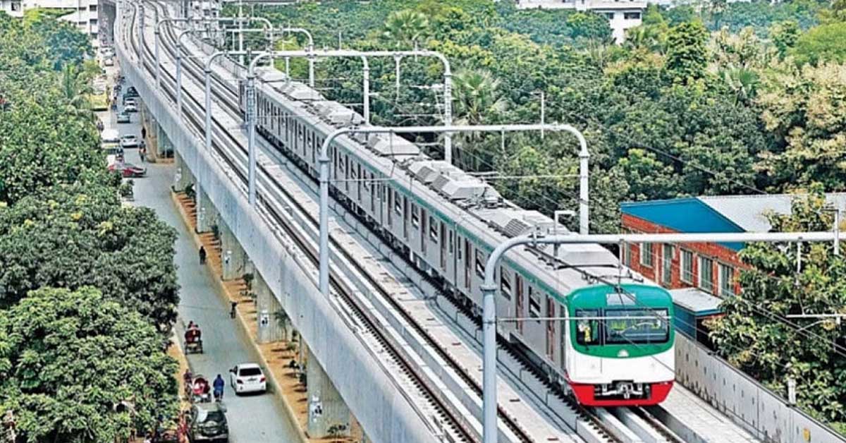 পৌনে ২ ঘণ্টা পর মেট্রোরেল চলাচল শুরু