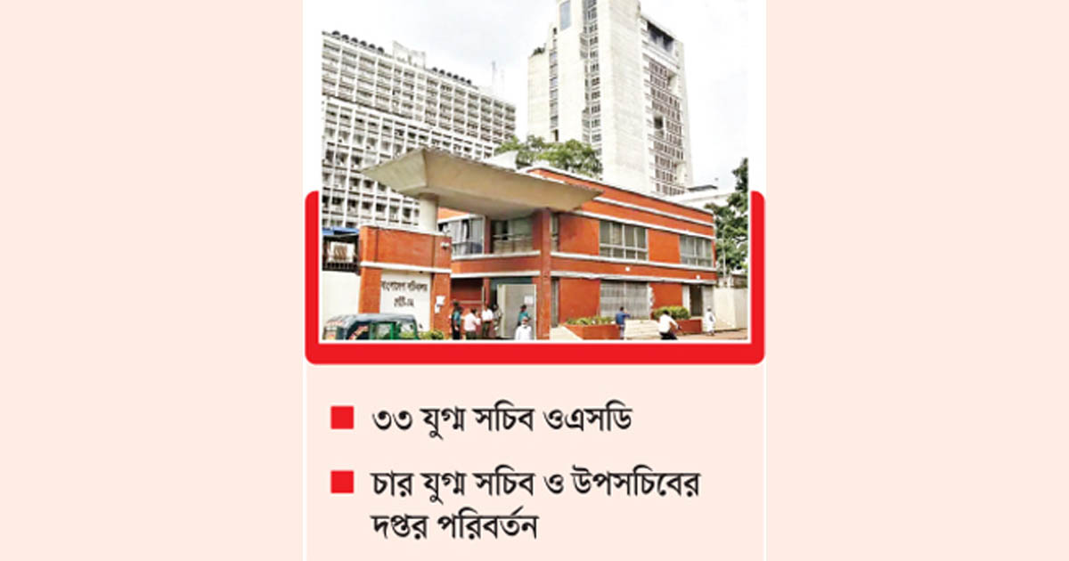 সচিবালয়ে বড় পদক্ষেপ