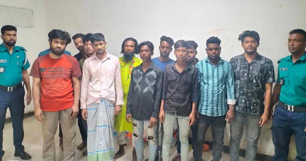 মোহাম্মদপুরে দিনব্যাপী সাঁড়াশি অভিযানে ১৩ জন গ্রেফতার
