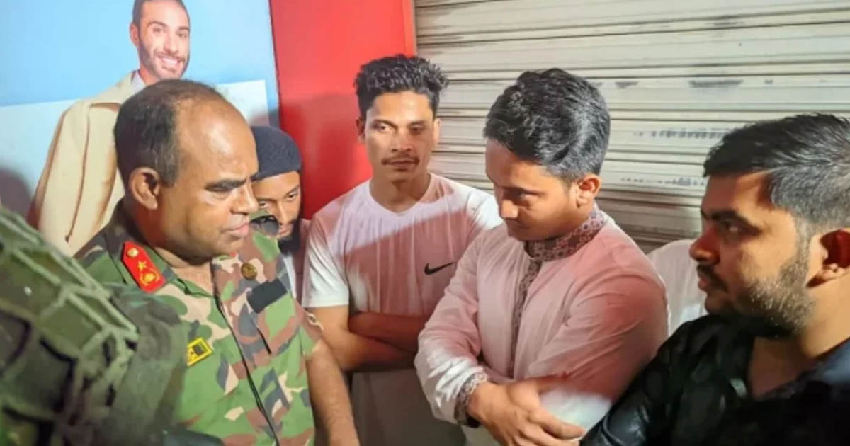 মবের নামে নাশকতার সুযোগ নেই, সারজিস আলমকে সেনা কর্মকর্তা